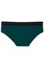 Victoria's Secret Green Ivy Logo Hipster Knickers