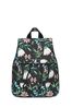 Estella Bartlett Black Floral Mini Copperfield Floral Backpack