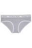 Victoria's Secret Heather Grey Hipster Logo Thong Knickers