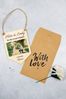 Personalised Wooden Engagement Pennant by Jonny's Sister
