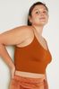 Victoria's Secret PINK Cinnamon Spice Seamless Lightly Lined Low Impact Sports Bra