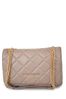 Valentino Bags Taupe Ocarina Quilted Shoulder Bag