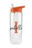 Personalised Name and Initial Water Bottle by Ice London