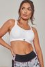 Pour Moi White Energy Empower U/W Lightly Padded Convertible Sports Bra