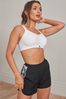 Pour Moi White Energy Empower U/W Lightly Padded Convertible Sports Bra