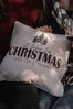Personalised Tartan Christmas Cushion by Solesmith