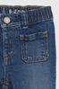 Gap Dark Wash Blue Organic Cotton Flare Jeans - Baby
