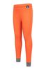 Mountain Warehouse Orange Merino Base Layer Thermal Pants - Kids