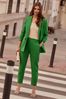 Friends Like These Green Edge to Edge Tailored Blazer