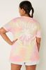 Victoria's Secret PINK Members Only Lola Space Jam Fur-Lined Jacket Cotton ShortSleeve Henley Campus TShirt