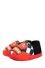 Character Red Disney Cars Fleece Printed Slippers