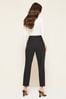Friends Like These Black Petite Tailored Straight Leg Trousers