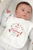 Personalised 'First Christmas Dinner' Bib by PMC