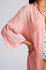 South Beach Pink Crinkle Beach Shirt With Pocket