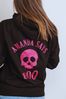 Personalised Gitter BOO Hoodie for Ladies by Percy & Nell