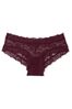 Victoria's Secret Kir Red Posey Lace Cheeky Knickers