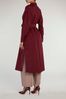 Aab Red Loose Fit Shirt Dress