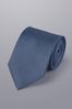 Charles Tyrwhitt Steel Blue Mini Medallion Silk Stain Resistant Tie