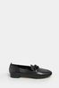 Yours Curve Black Wide Fit Chain Loafer