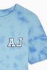 Personalised Monogram Tie Dye T-shirt for Women by Alphabet.