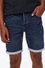 Only & Sons Blue Stretch Denim Shorts