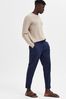 Selected Homme Dark Sapphire Linen Trousers