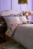 Joe Browns Purple Multi Marvellous Mirrored Bird Reversible Bed Set