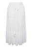 Yours Curve White Tiered Beach Skirt
