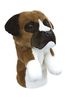 Daphnes Headcovers Brown Boxer Golf Cover