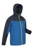 Mountain Warehouse Blue Brisk Extreme Mens Waterproof Jacket
