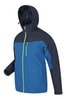 Mountain Warehouse Blue Brisk Extreme Mens Waterproof Jacket