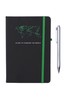 Personalised Conquer The World Notebook by Ice London