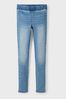 Name It Light Blue Polly Elasticated Waist Pull on Jeggings