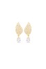 Jon Richard Rose Gold Angel Wing Cubic Zirconia Earring