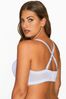 Yours White Curve Multiway Microfibre Lace Bra With Removable Straps