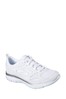 Skechers White Summits Suited Lace-Up Trainers