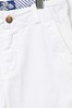 Trotters London White Charlie Chino Shorts