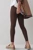 Chocolate Brown Next Active Sports Full Length Leggings