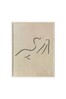 Gallery Direct Natural Line Drawing of Silhouette Framed Wall Art