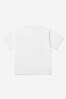 Unisex Cotton Short Sleeve T-Shirt in White