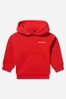 Unisex Cotton Hoodie in Red