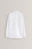 White Regular Fit 2 Pack Long Sleeve School Shirts (3-17yrs)