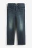 Authentic Dark Green Straight Fit Essential Stretch Jeans