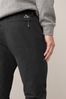 Black Trek Slim Fit Shower Resistant Walking Trousers