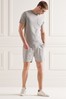 Superdry Grey Seersucker Drawstring Shorts