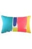 Evans Lichfield Multicolour Aquarelle Abstract Polyester Filled Cushion
