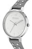 Missguided Grey Watch With Satin Silver Dial