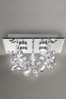 Village At Home Silver Verity Ceiling Light