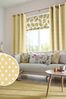 Cath Kidston Yellow Button Spot Made To Measure Curtains