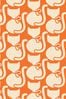 Orla Kiely Orange Callie Cat Made To Measure Roman Blind